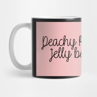 Peachy Keen Jelly Bean Mug